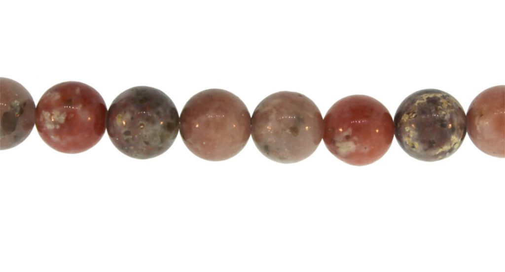 15.5″ – 16″ 8mm Chili Jasper Natural Plain Round Beads
