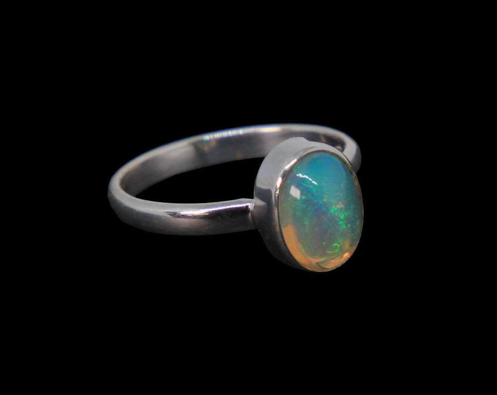 Opal Ring, Natural Opal, Vintage Rings, Fire Opal Ring, October Births