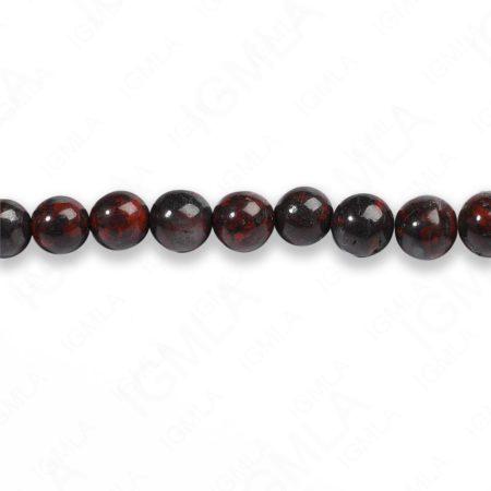 4mm Poppy Jasper Round Beads