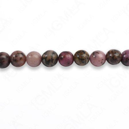 4mm Dyed Sugulite Jasper Round Beads
