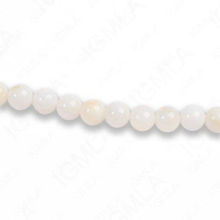 4mm Shell Round Beads