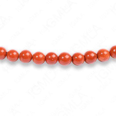 4mm Red Jasper Round Beads