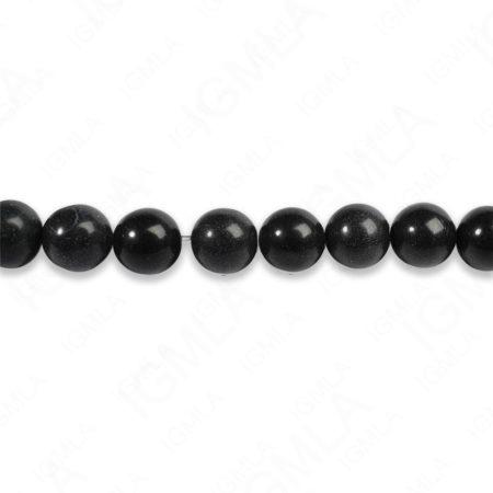 8mm Black Jasper Round Beads