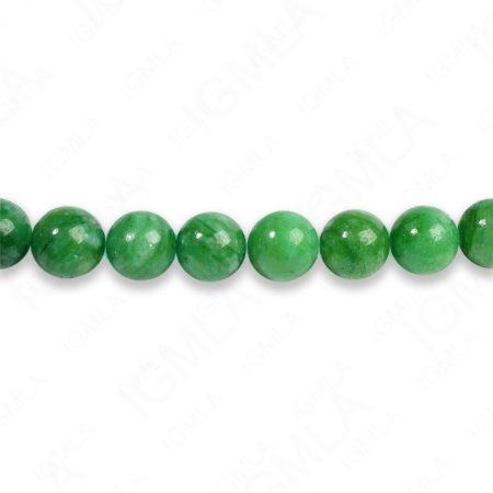 8mm Dyed Fazilian Rainforest Jasper Round Beads