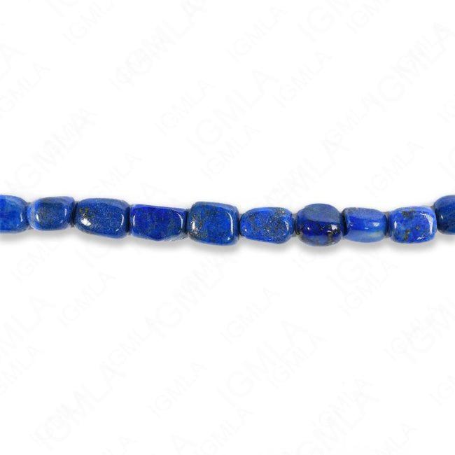 16″ Lapis Tumble Beads