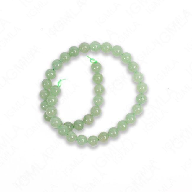 16″ 10mm Green Aventurine Round Beads