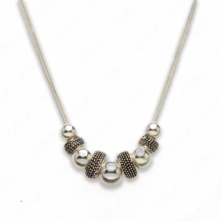 Zinc Alloy Silver Plating Necklace