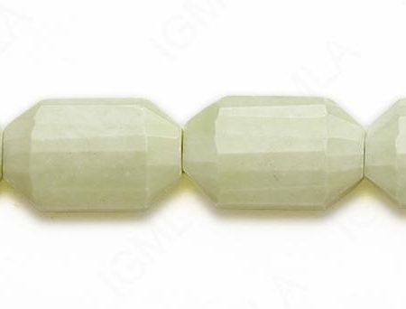 15-16″ 18X28mm Lemon Chrysophrase Octagon Faceted Beads