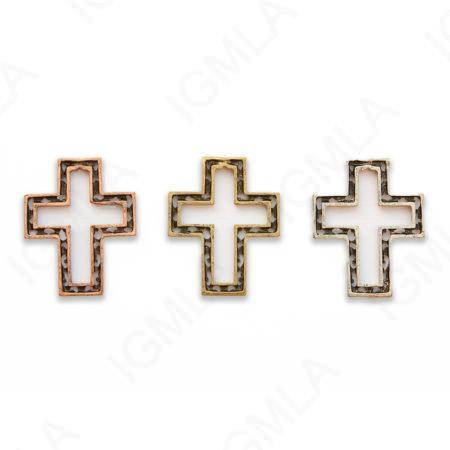 Zinc Alloy Gold, Silver, Copper Cross Pendants