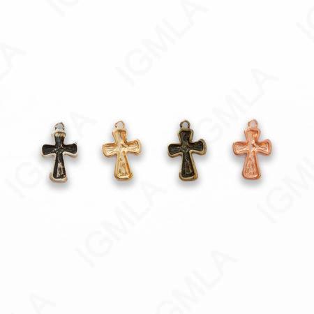 Zinc Alloy Silver, Gold, Copper, Antique Gold Cross Pendants