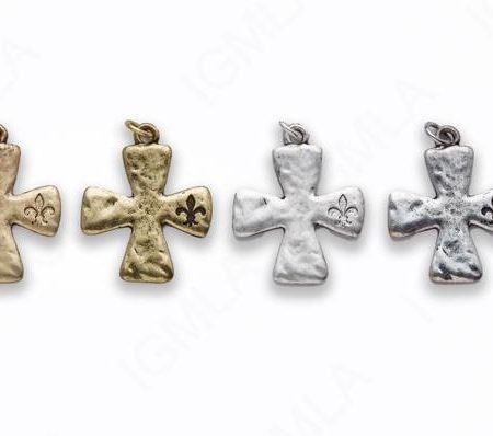 Zinc Alloy Matt Ant Gold, Ant Silver, Burnish Silver, Gold, Shinny Gold, Silver Cross Pendants